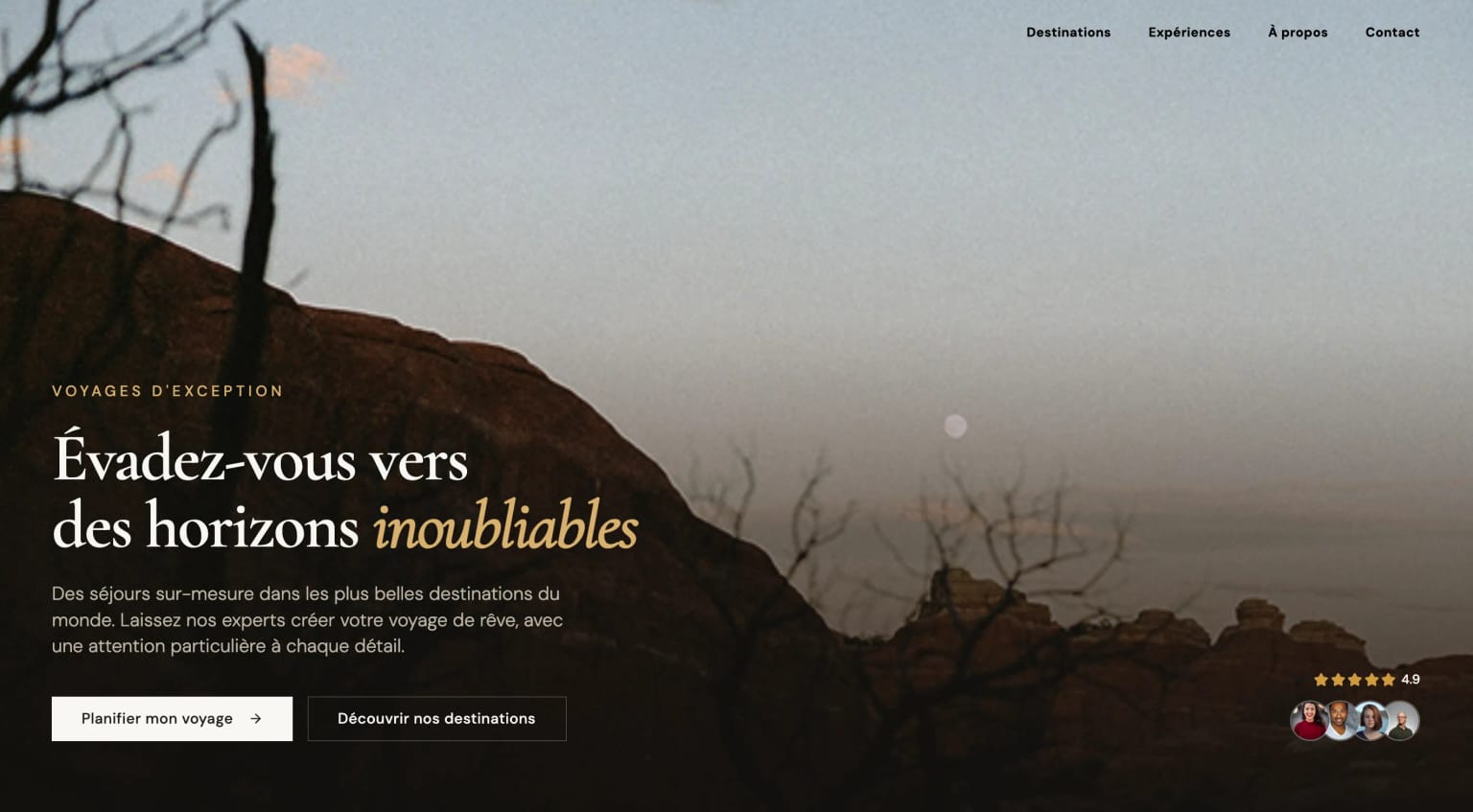 Projet Breav - voyage